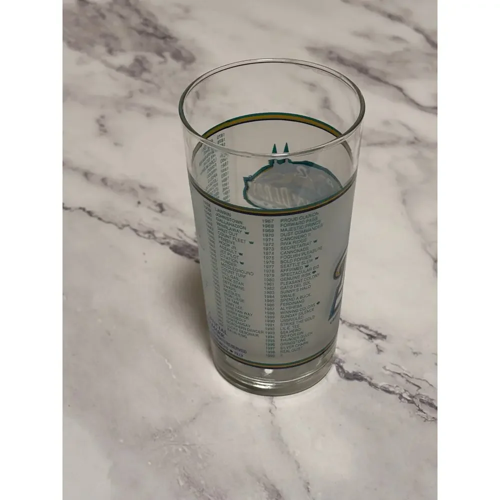 1999 Kentucky Derby Official 125 Churchill Downs Vintage Julep Glass Louisville